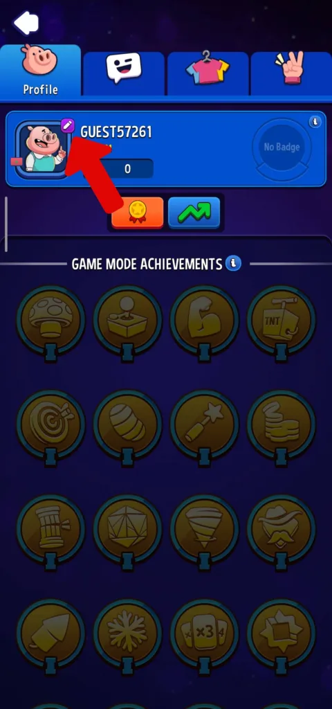 Match Masters player profile