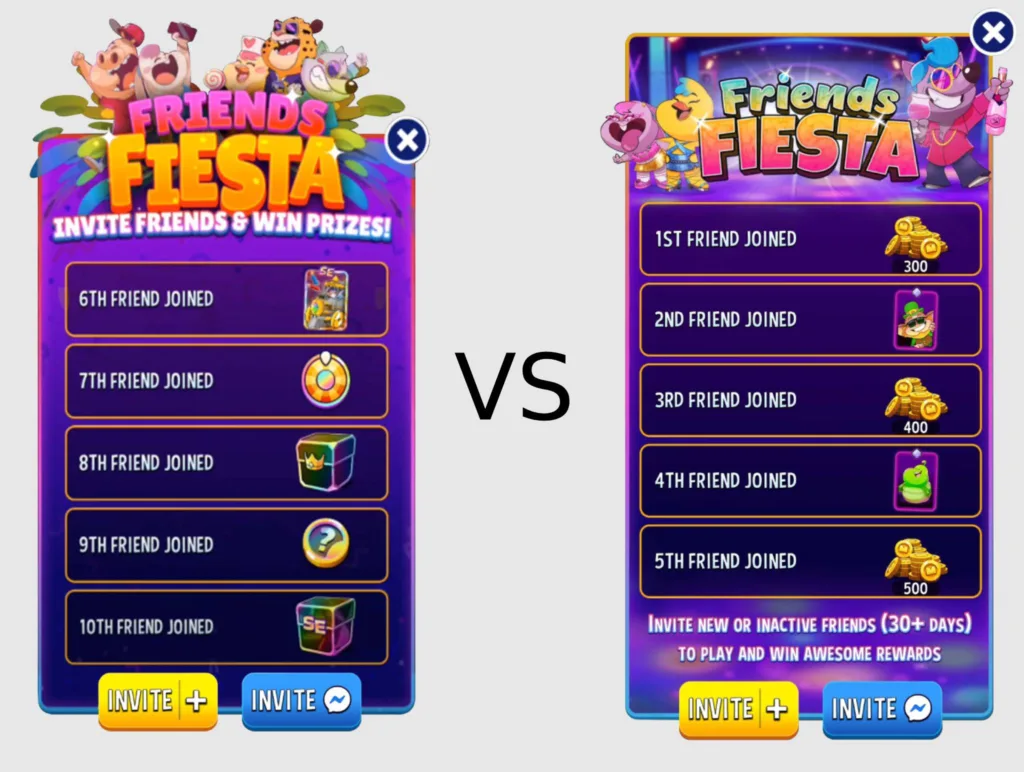 Match Masters friends fiesta low vs high rewards