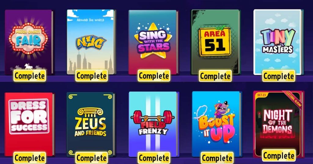 Match Masters Albums