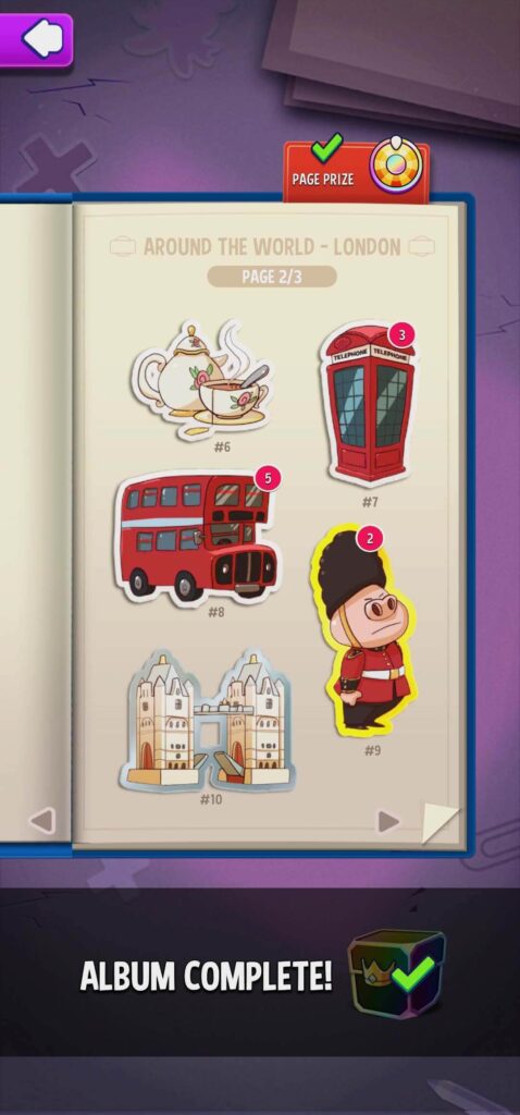 Match Masters regular stickers and albums