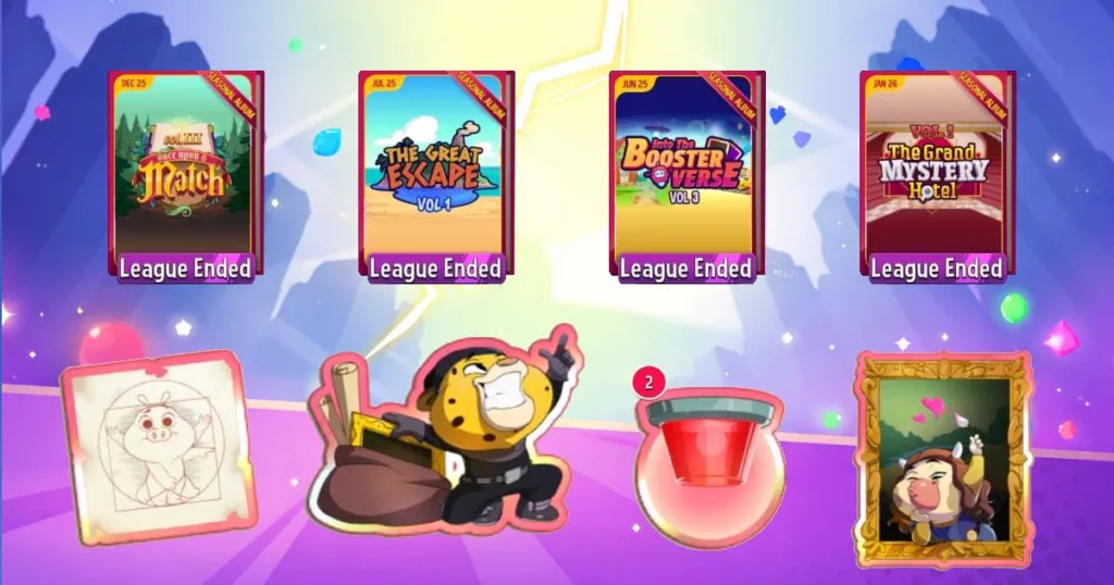 Match Masters seasonal albums