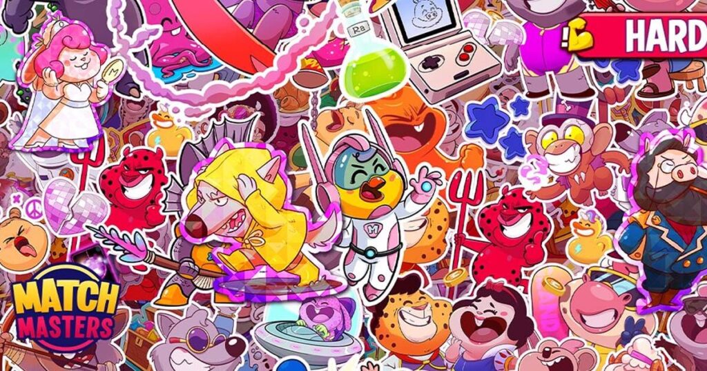 Match Masters Stickers