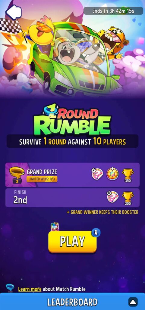 One-Round Match Rumble