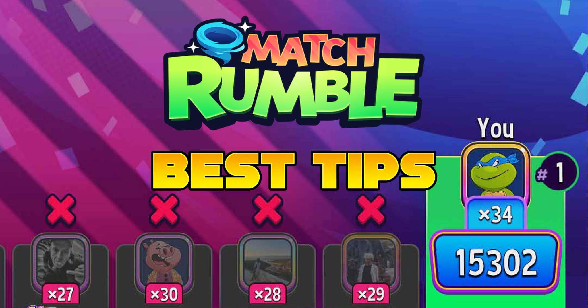 Match Masters best match rumble tips
