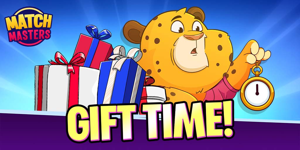 Match Masters daily free gifts