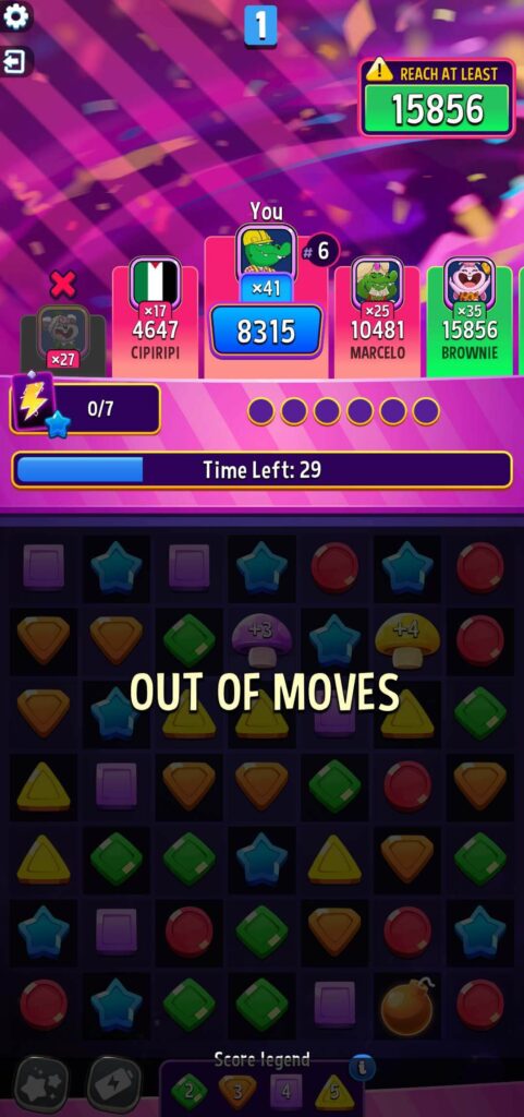 Match Masters party gameplay