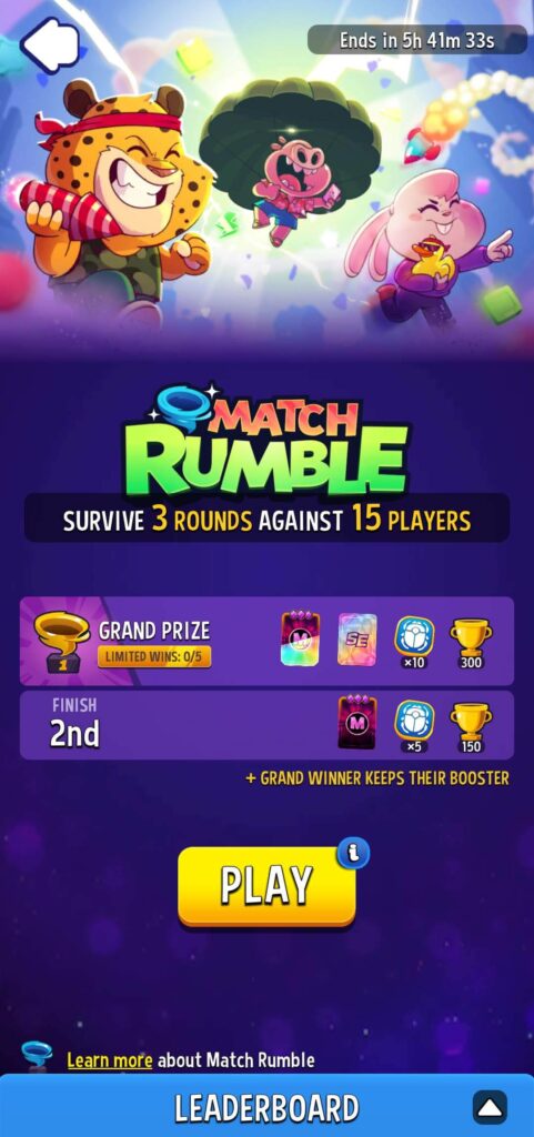 Standard Match Rumble