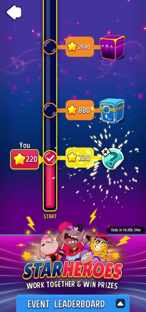 Match Masters star heroes event