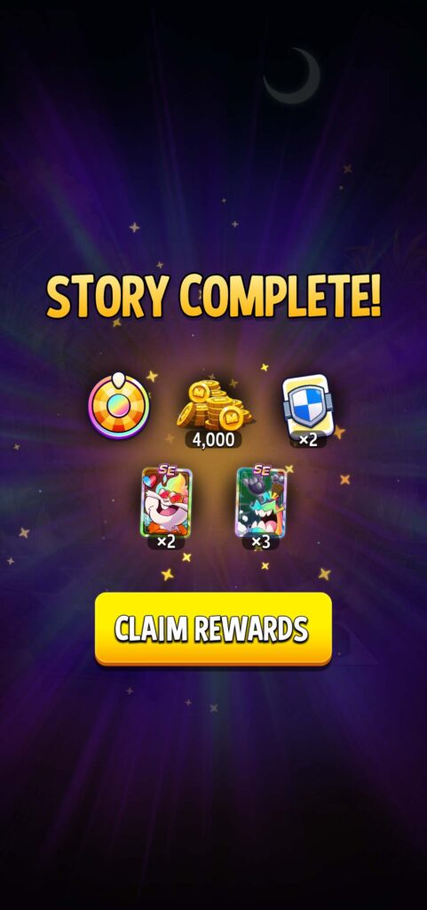 Match Masters story rewards