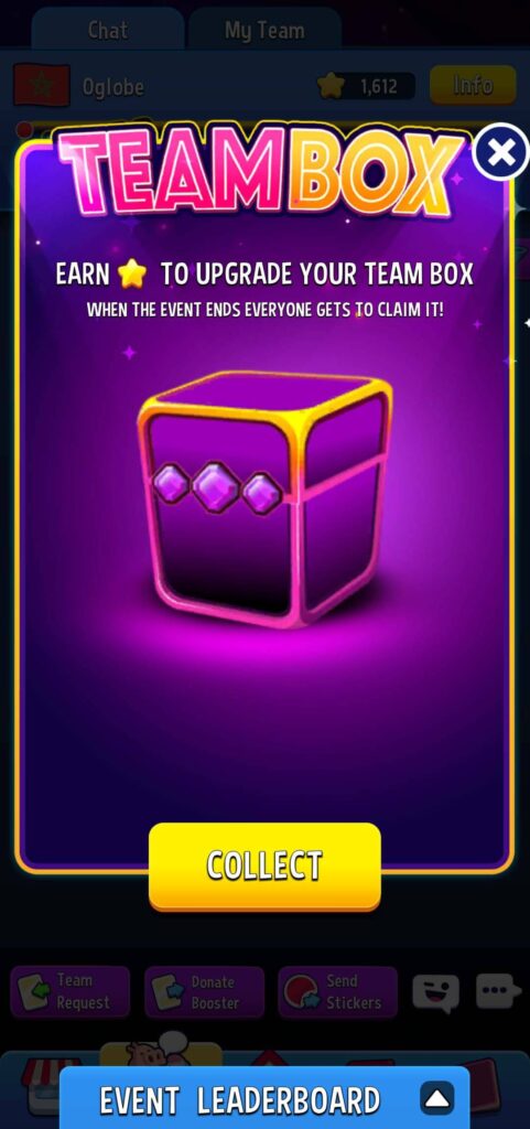Match Masters Team Box Event