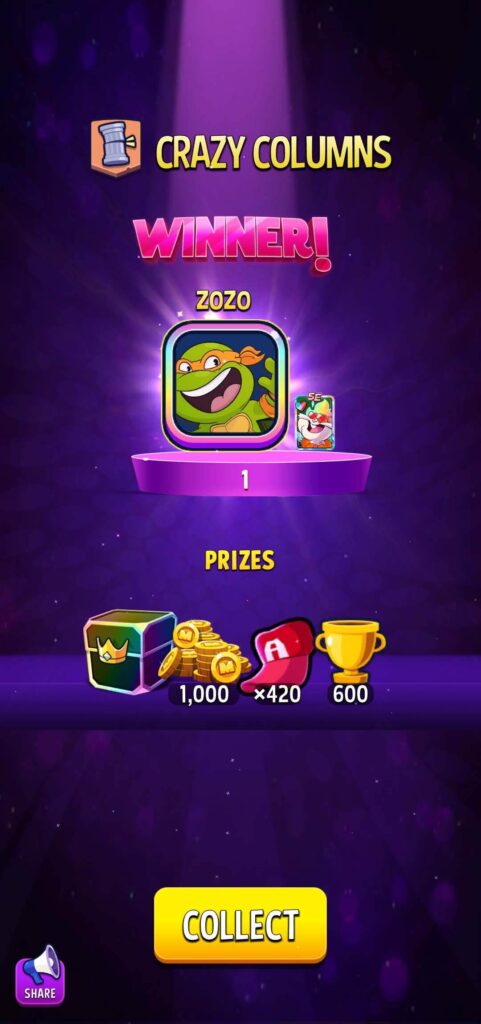 Match Masters tournaments rewards