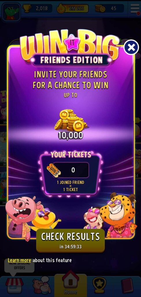 Match Masters win it big friends edition event