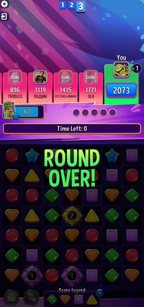 Used the same booster and won the match rumble
