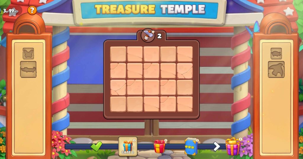 Family Island treasure temple first gate