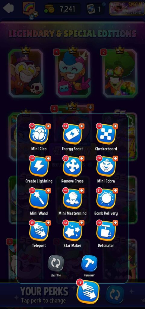 Match Masters free and premium perks