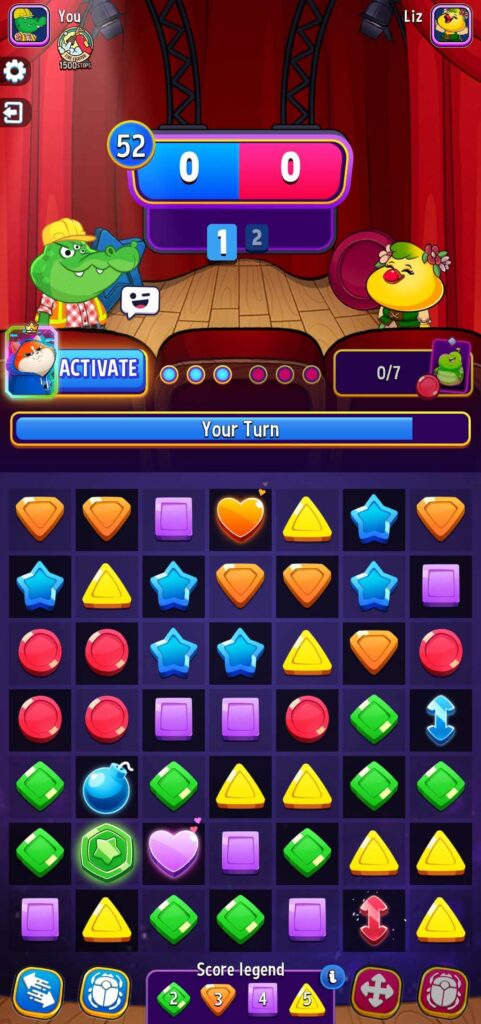 Match Masters PVP game
