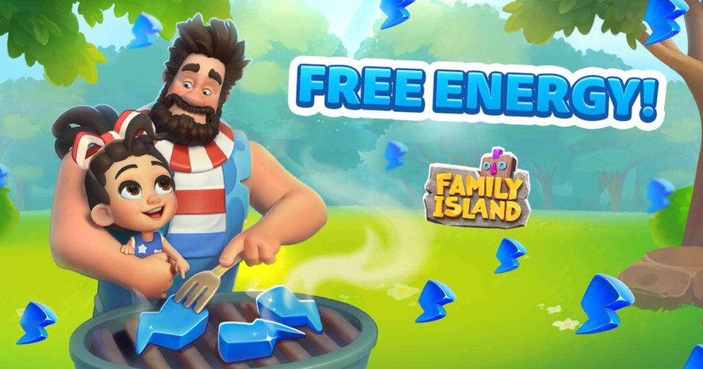 Family Island free energy links