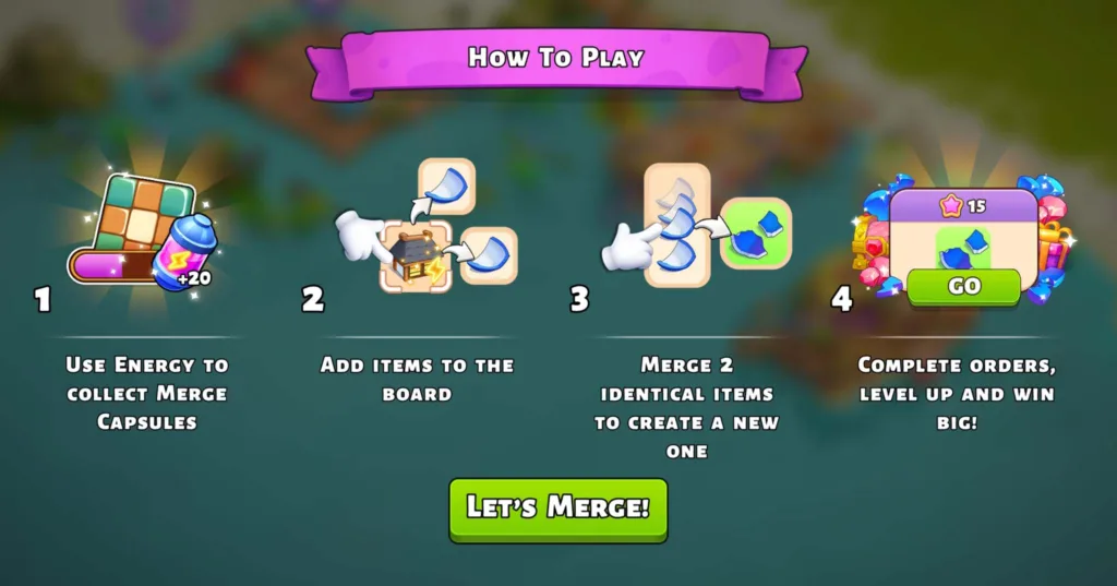 Merge Game event gameplay