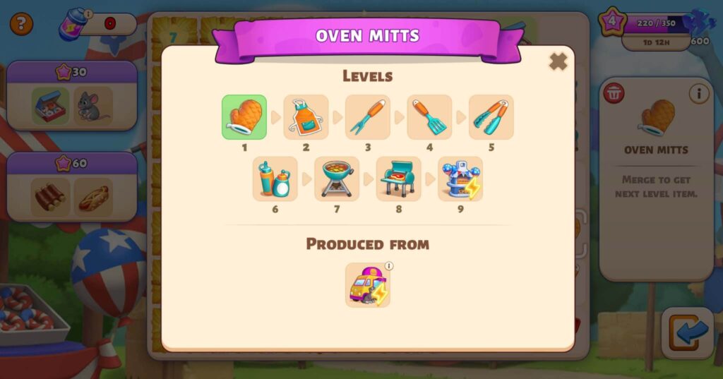 Family Island merge game max level items