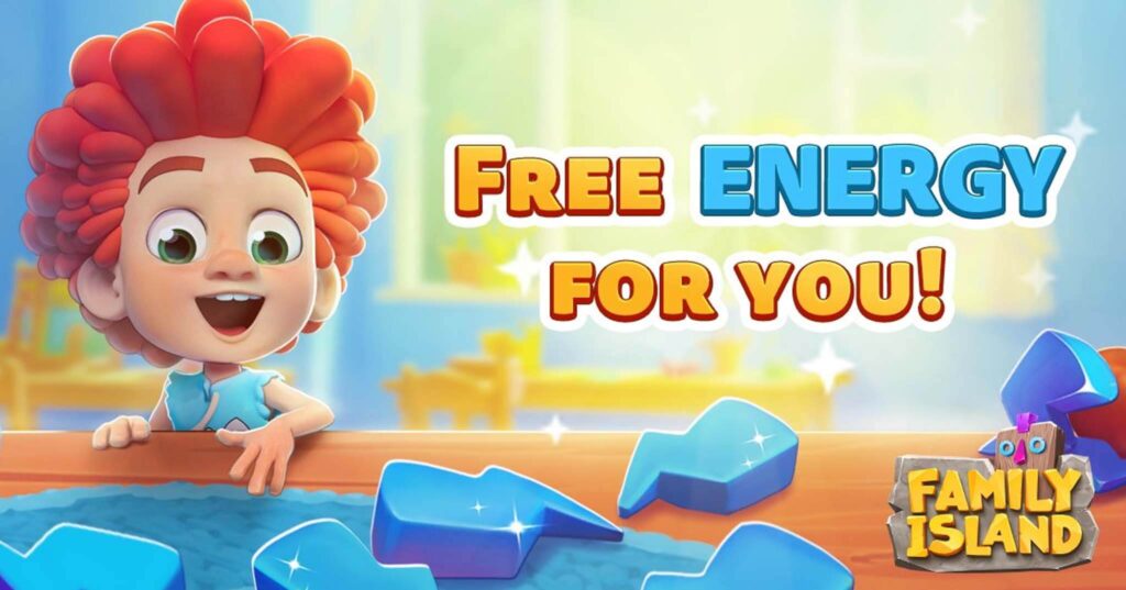 Save and spend energy in Family Island