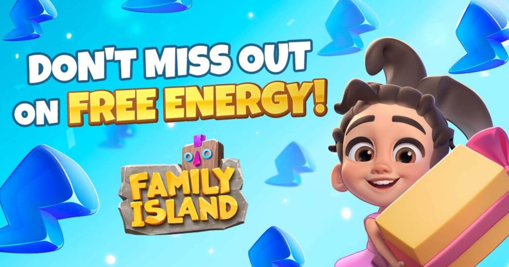 Redeem Family Island free energy