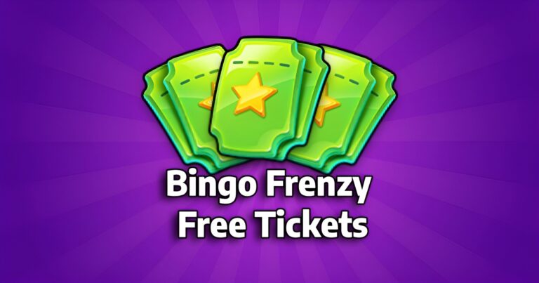 Bingo Frenzy Free Tickets
