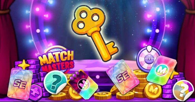 Match Masters reward keys and rewards