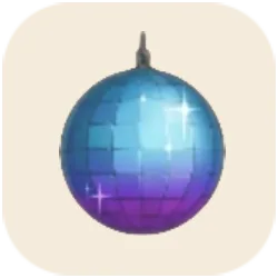 Travel Town Disco Ball Collection tab