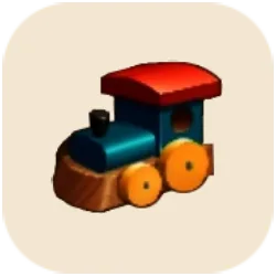 Travel Town Wooden Train Toy Collection tab