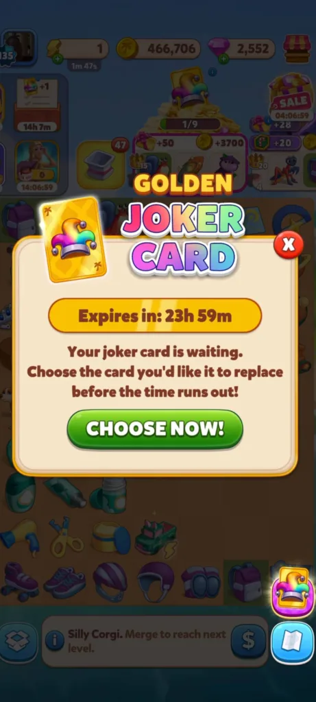 Travel Town Joker Card Expiration Time